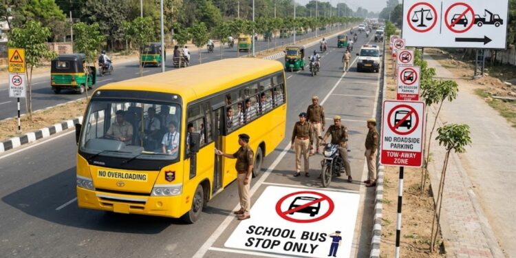 No Overloading, No Roadside Parking: Bihar Tightens Rules for Vehicles Carrying Schoolchildren