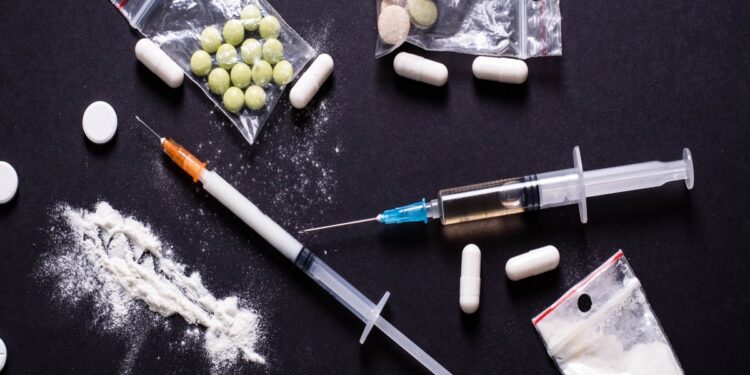 A representative image of narcotic substances illustrating concerns over drug trafficking and substance abuse.