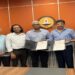 BSSA and IIT Madras representatives during the MoU signing to use AI and data analytics for sports talent identification in Bihar