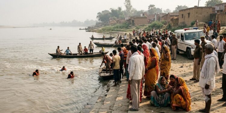 Navratri Joy Turns to Mourning: 16 Drown During Jalbojhi in Bihar