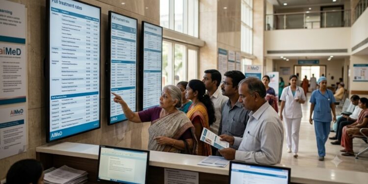 Hospitals May Have to Display Full Treatment Rates as AiMeD Seeks Greater Billing Transparency