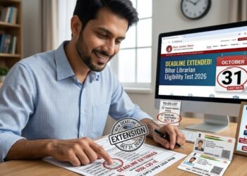 Bihar Librarian Eligibility Test 2026: Application Deadline Extended to October 31