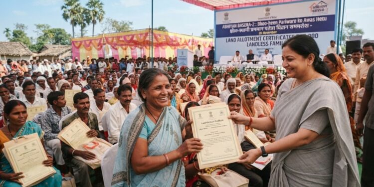 Bihar Government to Give Land Allotment Certificates to 30,000 Landless Families on November 20 Under Abhiyan Basera-2