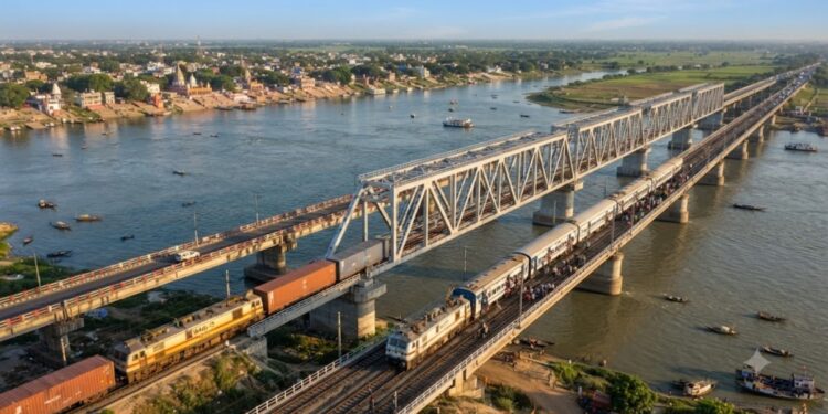 New Rail Bridge Over Ganga at Mokama to Strengthen Passenger and Freight Movement