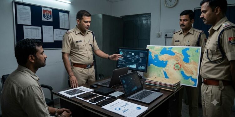 Muzaffarpur Cyber Police Arrest Digital Arrest Fraud Suspect in UP, Probe Iraq Link