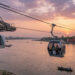 Representative image of a proposed ropeway over the Ganga connecting Patna towards Harihar Nath Temple in Sonpur