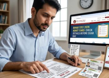 Bihar STET Admit Card 2026 Released: What Candidates Need to Check Before Exam Day