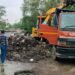 Patna street cleaning and civic improvement work under the Pragati-50 model clean city initiative